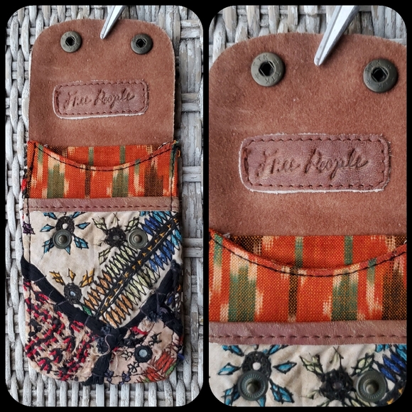 ๐๏ธ Free People Boho Embroidered Banjara Wallet - Picture 2 of 8